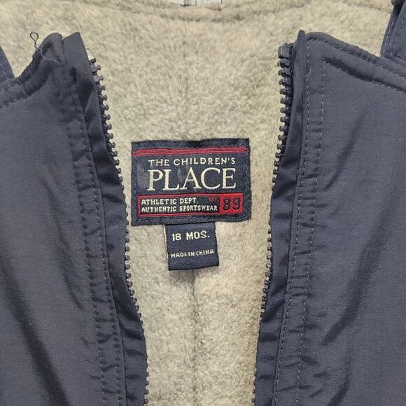 Children's Place 18 Mos Adjustable Strap Puffer Winter Ski Snow Pants Overalls - Picture 4 of 4